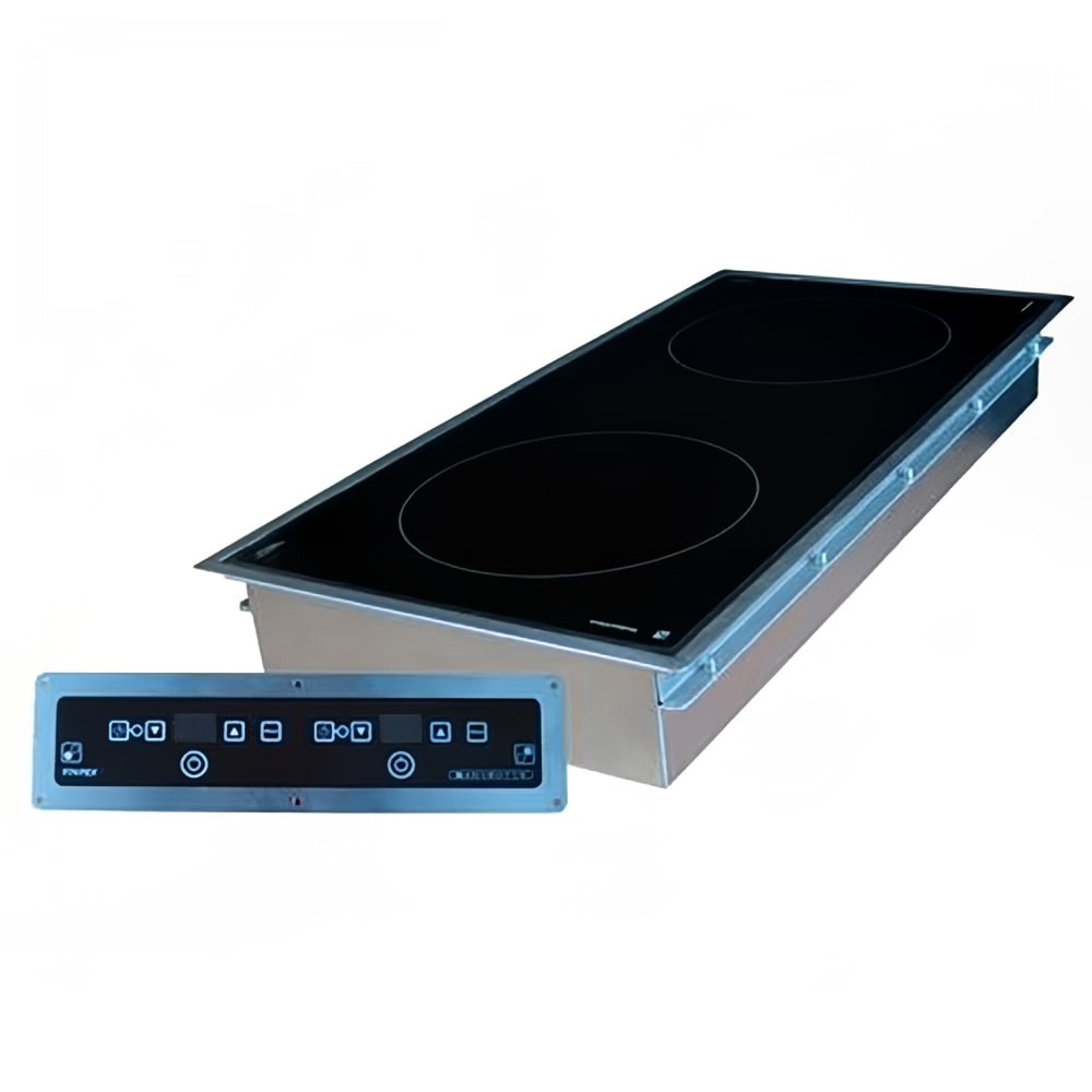 Equipex GL2-5000DIR Adventys Drop-In Induction Range w/ 2 Burners, 208-240v/1ph, Stainless Steel