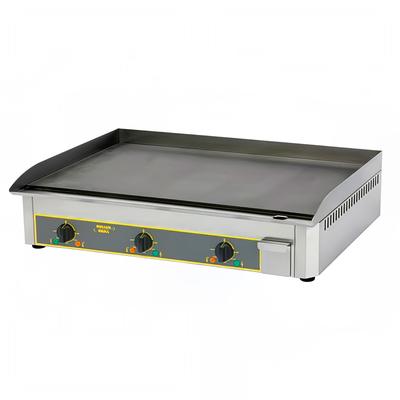 Equipex PSS-900 1PH 36" Electric Commercial Griddle w/ Thermostatic Controls - 1/2" Steel Plate, 208-240v/1ph, Brushed Steel Commercial Griddle Plate, Stainless Steel