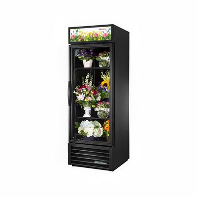 True GDM-23FC-HC~TSL01 WHT 1 Section Floral Cooler w/ Swinging Door - White, 115v | True Refrigeration