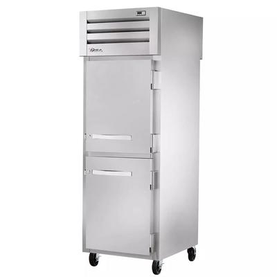 True STG1H-2HS Full Height Insulated Mobile Heated Cabinet w/ (3) Pan Capacity, 208-240v/1ph, Stainless Steel | True Refrigeration