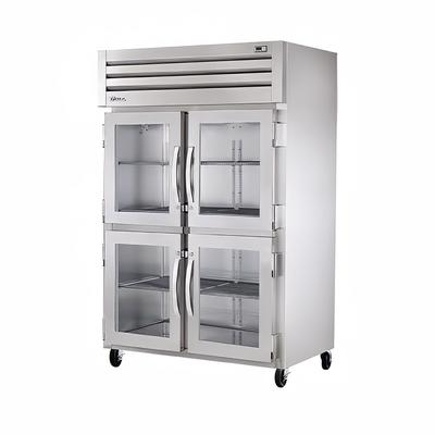 True STG2H-4HG Full Height Insulated Mobile Heated Cabinet w/ (6) Pan Capacity, 208-230v, Stainless Steel | True Refrigeration