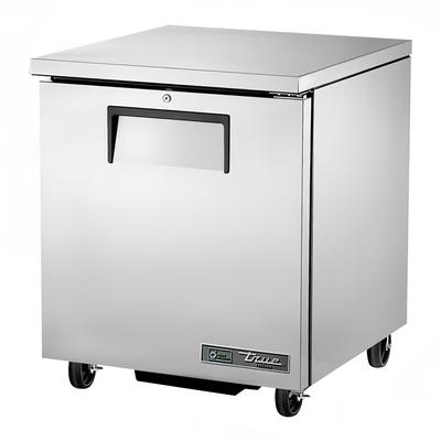 True TUC-27F-HC ADA 28" W Undercounter Freezer w/ 1 Section & 1 Right Hinge Door, 115v, Stainless Steel | True Refrigeration