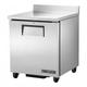 True TWT-27-HC ADA 28" Worktop Refrigerator w/ (1) Section & (1) Right Hinge Door, 115v, Silver | True Refrigeration