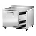True TWT-44-HC 45" Worktop Refrigerator w/ (1) Section, 115v, Silver | True Refrigeration