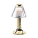 Sterno 85200 Paige Candle Lamp Base for 85442, 85446 & 85448, Polished Brass