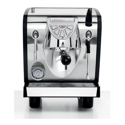 Nuova Simonelli MUSICA BLACK DIRECT Automatic Volumetric Commercial Espresso Machine w/ Direct Connection & 2 liter Boiler - 115v, Black