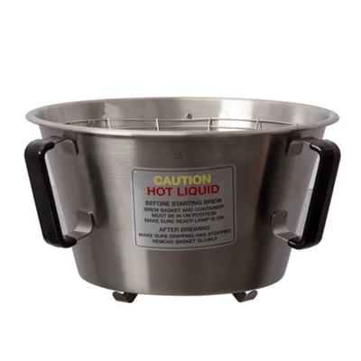 Fetco B00828004 Brew Basket for 2160 Series XTS & CBS-6000 - 21" x 7", Stainless Steel