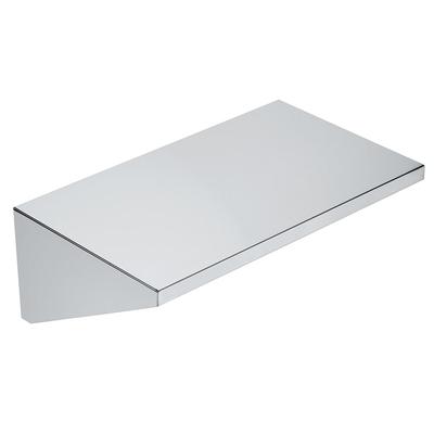 Crown Verity CV-RES Removable End Shelf for MCB Grills - 14" x 23", Stainless Steel