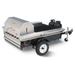 Crown Verity CV-TG-2 46" Towable Gas Commercial Outdoor Grill w/ Water Pans, Liquid Propane, Stainless Steel, Gas Type: LP