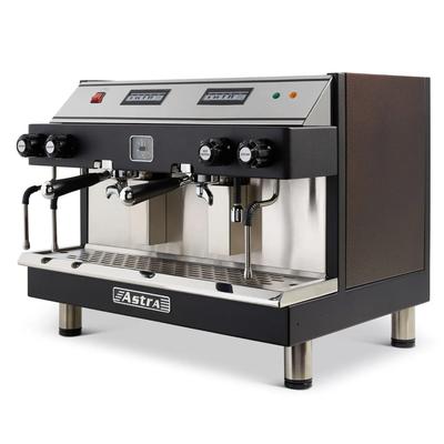 Astra Commercial Espresso Machine - 2 Groups, 2 Steam & 2 Hot Water Valves, 220v/1ph, M2-012