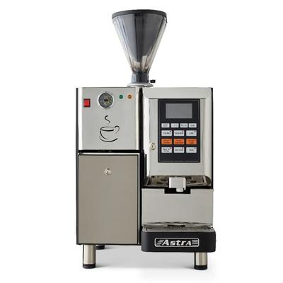 Astra SM111-1 Automatic Self Serve Commercial Espresso Machine w/ (1) Hopper & 4 1/5 liter Boiler - 110v, Stainless Steel