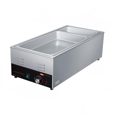 Hatco HW-43 Countertop Food Warmer - Wet or Dry w/ (4) 1/3 Pan Wells, 120v, Stainless Steel