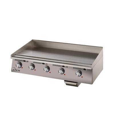 Star 760TA 208V 60" Electric Commercial Griddle w/ Thermostatic Controls - 1" Steel Plate, 208v, 1-in. Thick Plate, Stainless Steel