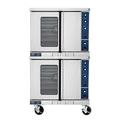 Duke 613-G4XX Double Full Size Liquid Propane Gas Commercial Convection Oven - 46, 000 BTU, Solid State Controls, LP, Stainless Steel, Gas Type: LP