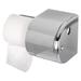 San Jamar R1500XC Tissue Dispenser, 2 Rolls, 1 Covered, Key Lock, Bright Chrome Finish, Silver