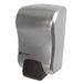 San Jamar S970SS Rely 30 1/2 oz Wall Mount Manual Liquid Hand Soap/Sanitizer Dispenser - Plastic, Stainless, 900 Milliliter, Silver