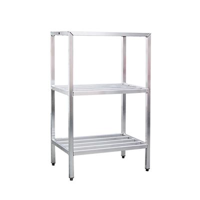 New Age 1045 36" Heavy-duty Shelving Unit w/ 1500 lb Capacity, Aluminum, Welded Aluminum, 36"x 24" x 60", Silver