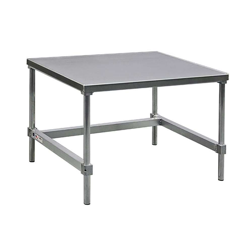New Age 12448GS 48" x 24" Stationary Equipment Stand for General Use, Open Base