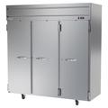 Beverage Air HF3HC-1S Horizon Series 78" 3 Section Reach In Freezer, (3) Solid Doors, 115v, 115 V, Silver