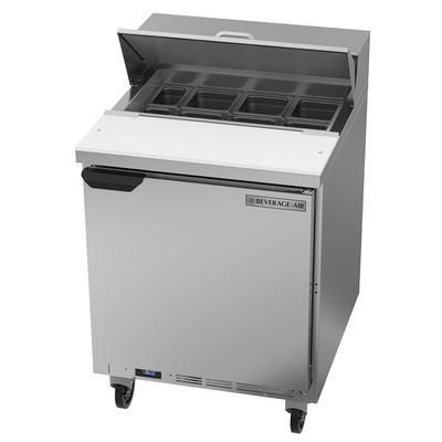 Beverage Air SPE27HC 27" Sandwich/Salad Prep Table w/ Refrigerated Base, 115v, Stainless Steel