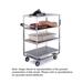 Lakeside 533 Queen Mary Cart - 6 Levels, 700 lb. Capacity, Stainless, Flat Edges, Stainless Steel Shelves