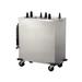 Lakeside 6212 36 1/2" Heated Mobile Dish Dispenser w/ (2) Columns - Stainless, 120v, Silver