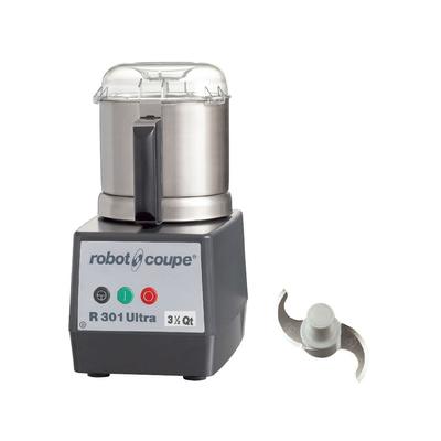 Robot Coupe R301UB 1 Speed Cutter Commercial Mixer Food Processor w/ 3 1/2 qt Bowl, 120v, Stainless Steel