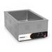 Nemco 6055A-220 Countertop Food Warmer - Wet w/ (1) Full Size Pan Wells, 220v, Adjustable Thermostat, 220 V, Stainless Steel