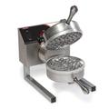 Nemco 7020A-S Single Classic Belgian Commercial Waffle Maker w/ Removable Cast Aluminum Grids, 980W, 20 Waffles Per Hr., 7" Grids, Stainless Steel, 120 V