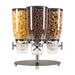 Cal-Mil 22004-4-13 Countertop Cereal Dispenser, (4) 3 1/2 liter Hoppers, Black