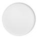 Cal-Mil 22026-16-15 16" Round Hudson Platter - Melamine, White