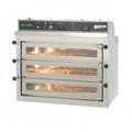Doyon PIZ3 Triple Pizza Deck Oven, 120/240v/1ph, Jet Air, Stainless Steel