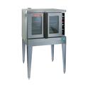 Blodgett DFG-100 Single Full Size Natural Gas Commercial Convection Oven - 25" Legs, 55, 000 BTU, Stainless Steel, Gas Type: NG