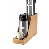Cal-Mil 360-2-60 Airpot Stand for 2 1/2 L & 3 L Airpots - 7 1/2" x 23 1/2" x 15 1/4", Bamboo