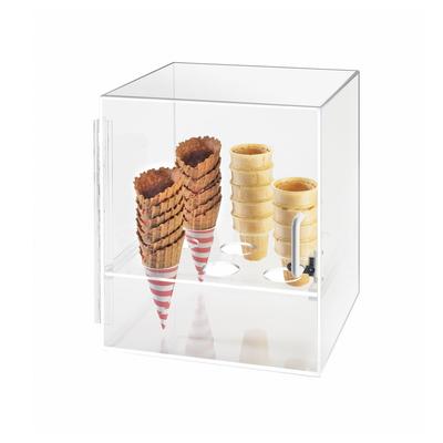 Cal-Mil 386 Ice Cream Cone Display Case - 9 Cone Capacity, Clear