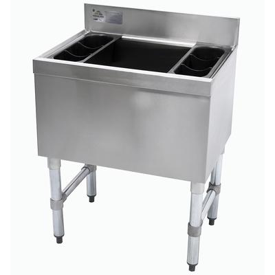 Advance Tabco SLI-12-48 48" Underbar Basics Cocktail Station w/ 161 lb Ice Bin, Stainless Steel