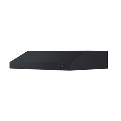 Summit HC24BB 24"W Under Cabinet Convertible Range Hood with Two-speed Fan - Steel, Black, 115v