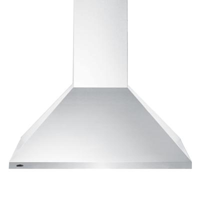 Summit SEH1530SS 30"W Wall Mount Range Hood w/ 3 Speed Fan - Stainless Steel, 115v, Silver