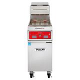 Vulcan 1TR45C PowerFry3 Commercial Gas Fryer - (1) 50 lb Vat, Floor Model, Liquid Propane, Stainless Steel, Gas Type: LP