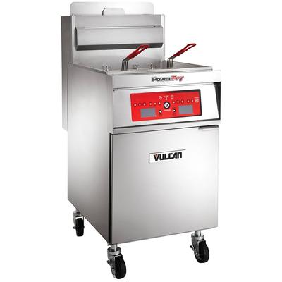 Vulcan 1TR65CF NG Commercial Gas Fryer - 70 lb Vat, Floor Model, Natural Gas, Filtration System, Stainless Steel, Gas Type: NG