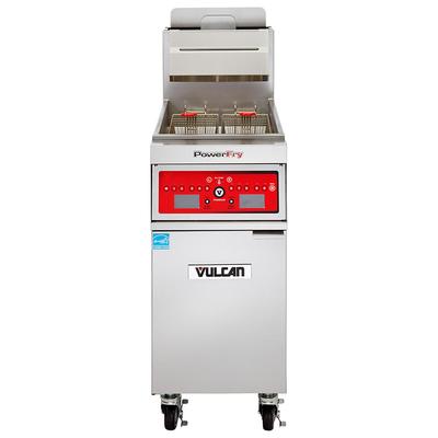 Vulcan 1TR65D LP Commercial Gas Fryer - 70 lb Vat, Floor Model, Liquid Propane, Stainless Steel, Gas Type: LP