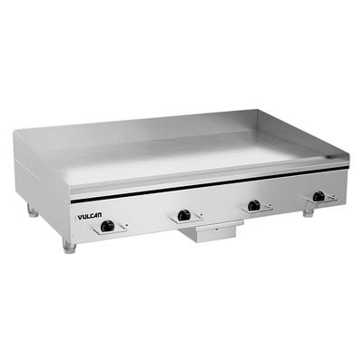 Vulcan RRE48E 208/3 48" Electric Commercial Griddle w/ Thermostatic Controls - 3/4" Steel Plate, 208v/3ph, 208 V, Stainless Steel