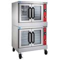 Vulcan VC44EC Double Full Size Electric Commercial Convection Oven - 12.5 kW, 208v/3ph, Double Deck, Stainless Steel