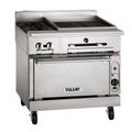 Vulcan VTC36C 36" Commercial Gas Range w/ Charbroiler & Convection Oven, Liquid Propane, Stainless Steel, Gas Type: LP