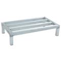 Eagle Group WDR206012-A Panco 60" Stationary Dunnage Rack w/ 1500 lb Capacity, Aluminum, 1, 500-lb. Capacity, Silver