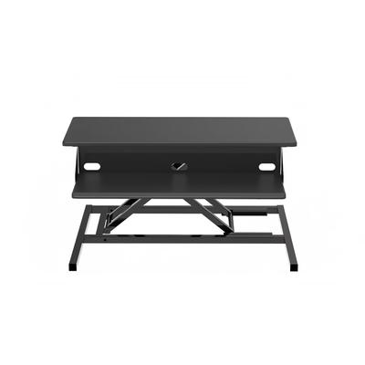 Luxor CVTR PRO-BK Adjustable Standing Desk Converter w/ Keyboard Shelf - 5
