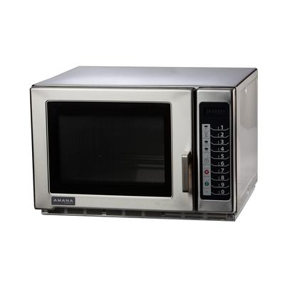 Amana RFS18TS 1800w Commercial Microwave w/ Braille Touch Pad, 240v/1ph, w/ Touch Controls, Stainless Steel