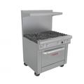 Southbend 4365A 36" 5 Burner Commercial Gas Range w/ Convection Oven, Liquid Propane, Stainless Steel, Gas Type: LP, 115 V