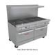Southbend 4601AA-3CR Ultimate 60" 4 Burner Commercial Gas Range w/ Charbroiler & (2) Convection Ovens, Liquid Propane, Stainless Steel, Gas Type: LP, 115 V