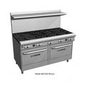 Southbend 4602AD-4TL 60" 2 Burner Commercial Gas Range w/ Griddle & (1) Standard & (1) Convection Oven, Natural Gas, Stainless Steel, Gas Type: NG, 115 V